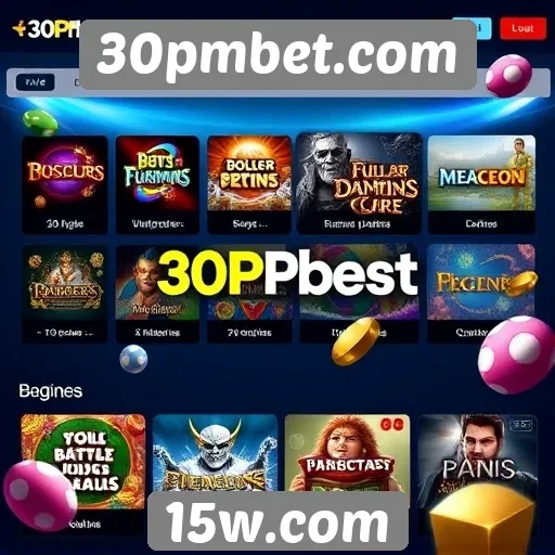 Avaliação das opções de jogos em 30pmbet